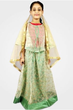 vert net lehenga choli umglc0001