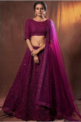 Vin Doux Net Mariage Lehenga Choli lc3225