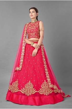 Filet Doux Rose Lehenga Choli lc3509