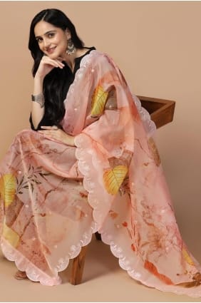 costume droit brodé noir en coton SK154520