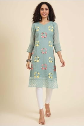 Georgette Kurti brodée Pista KTI2488