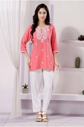 kurti gajri avec rayonne brodée KTI2566