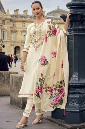 Salwar Kameez Jacquard Jacquard imprimé SK155890