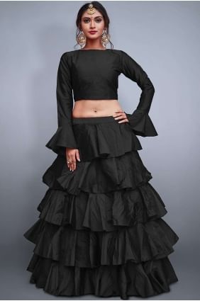 Soie Noire Lehenga Choli lcu0007