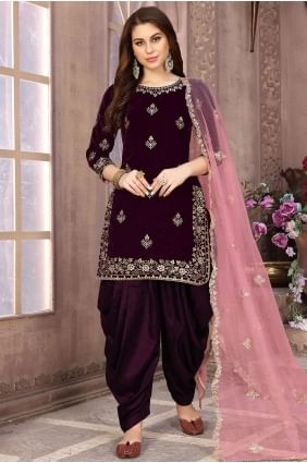 velours de vin patiala costume s PS2125