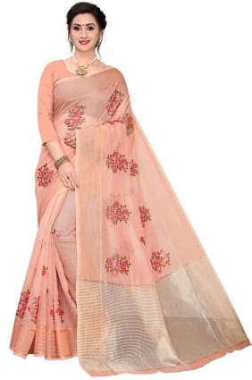 Saris en filet avec tissage en corail SR24958