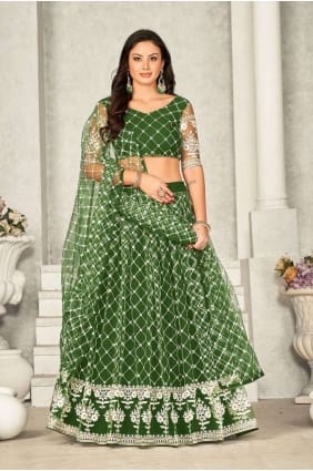 Filet Lehenga Choli Brodé LC7554