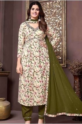 Costume pantalon droit en rayonne crème pour travail manuel SK154175