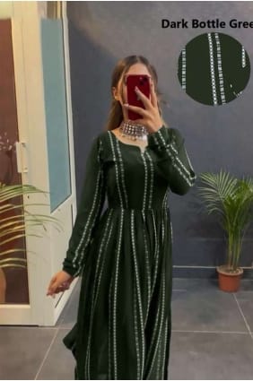 Kurti uni imprimé Mahendi KTI2414