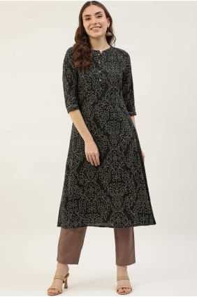 coton salwar kameez avec imprimé SK154570