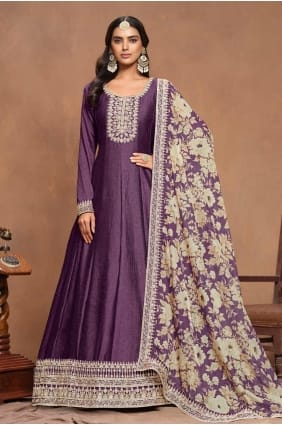 Robe en soie artistique avec broderie GW0979