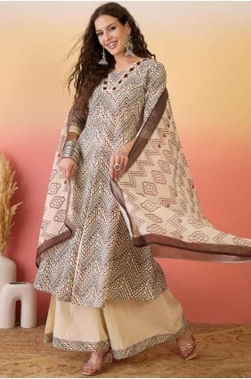 costume palazzo en soie vert mer avec broderies PZ4149