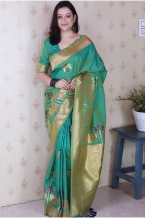 Sari Rama en soie tissée SR28971