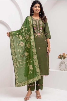 Tailleur pantalon droit en viscose de Mahendi avec broderies SK155533