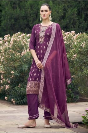 costume droit en rayonne tissée vin SK155485